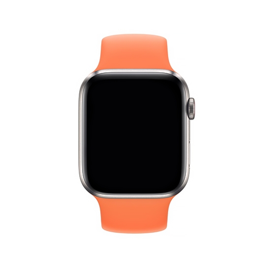 Ремінець Apple Watch Solo Loop 38mm/40mm Kumquat - Size 4 - ціна, характеристики, відгуки, розстрочка, фото 2