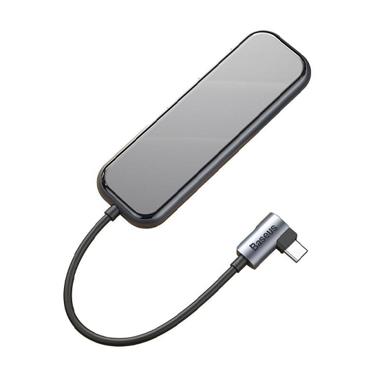 USB-хаб Baseus Multi-functional Hub USB-C to 4xUSB 3.0/PD - ціна, характеристики, відгуки, розстрочка, фото 2