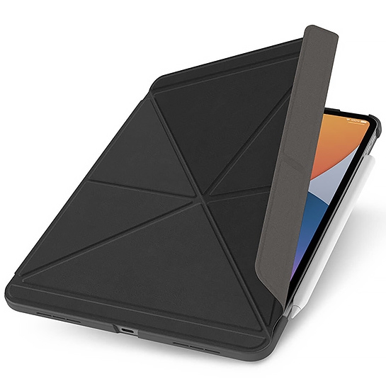 Чехол Moshi VersaCover Case with Folding Cover Charcoal Black for iPad Air 10.9" (2020)/Pro 11" (2018) - цена, характеристики, отзывы, рассрочка, фото 1