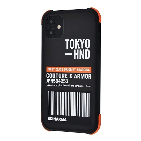 Чохол SkinArma Shirudo Anti-Shock Case for iPhone 11 Black/Orange - цена, характеристики, отзывы, рассрочка, фото 1