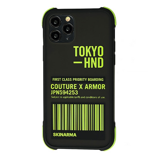 Чехол SkinArma Shirudo Anti-Shock Case for iPhone 11 Pro Black/Green - цена, характеристики, отзывы, рассрочка, фото 1