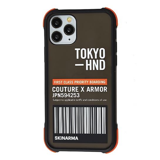 Чехол SkinArma Shirudo Anti-Shock Case for iPhone 11 Pro Black/Orange - цена, характеристики, отзывы, рассрочка, фото 1