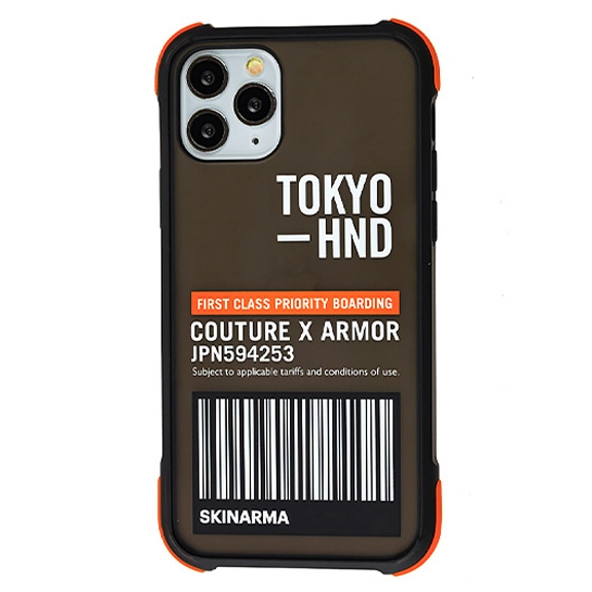 Чехол SkinArma Shirudo Anti-Shock Case for iPhone 11 Pro Max Black/Orange