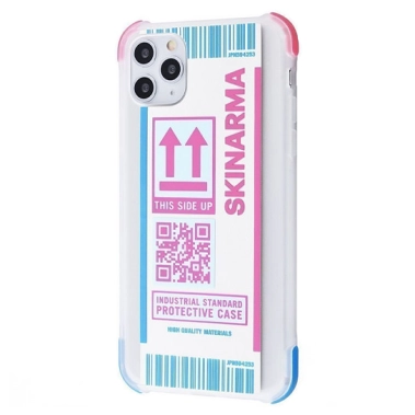 Чехол SkinArma Shirudo Anti-Shock Case for iPhone 11 Pro Max Transparent/Pink - цена, характеристики, отзывы, рассрочка, фото 1