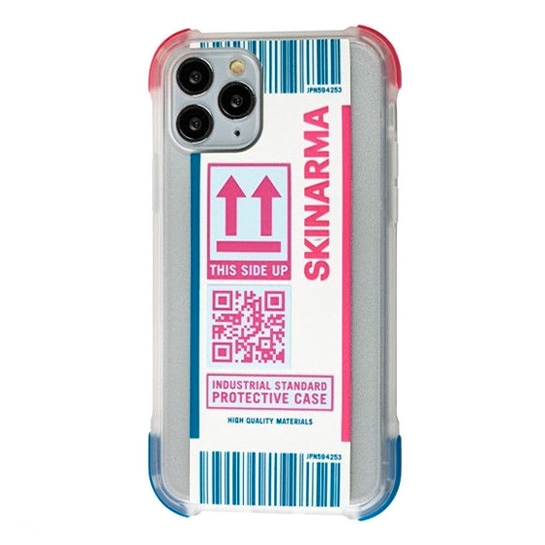 Чехол SkinArma Shirudo Anti-Shock Case for iPhone 11 Pro Transparent/Pink - цена, характеристики, отзывы, рассрочка, фото 1