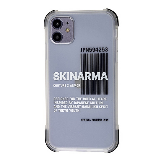 Чохол SkinArma Shirudo Anti-Shock Case for iPhone 11 Transparent/Black - ціна, характеристики, відгуки, розстрочка, фото 1