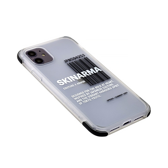 Чехол SkinArma Shirudo Anti-Shock Case for iPhone 11 Transparent/Black - цена, характеристики, отзывы, рассрочка, фото 2