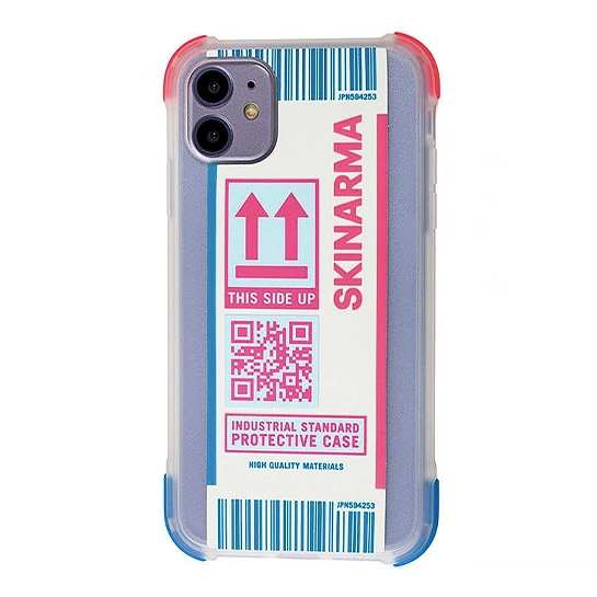 Чехол SkinArma Shirudo Anti-Shock Case for iPhone 11 Transparent/Pink