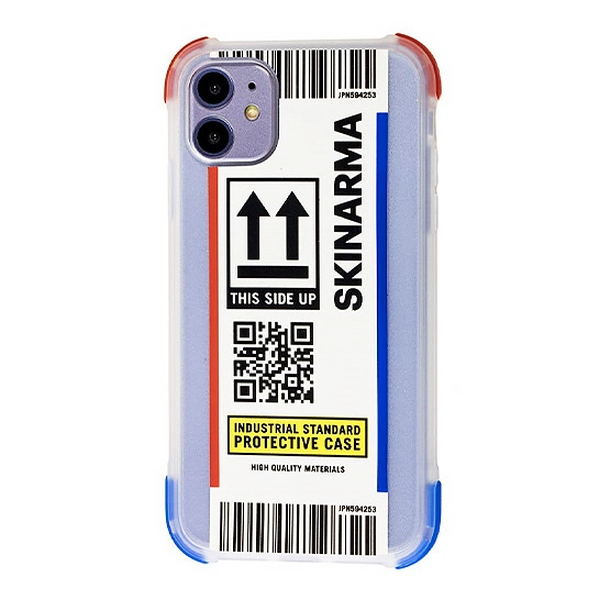 Чехол SkinArma Shirudo Anti-Shock Case for iPhone 11 Transparent/Red