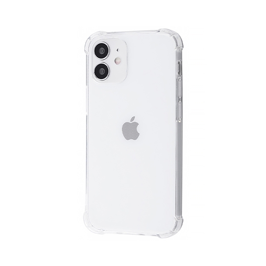 Чохол WXD Protection Silicone Case for iPhone 12 mini Transparent Clear - ціна, характеристики, відгуки, розстрочка, фото 1