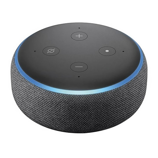 Акустична система Amazon Echo Dot (3rd Generation) Charcoal - ціна, характеристики, відгуки, розстрочка, фото 2