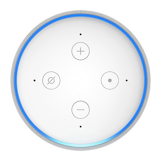 Акустична система Amazon Echo Dot (3rd Generation) Sandstone - ціна, характеристики, відгуки, розстрочка, фото 3