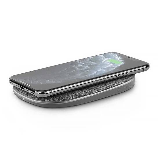 Бездротовий зарядний пристрій Moshi Porto Q 5K Portable Wireless Battery Nordic Gray - ціна, характеристики, відгуки, розстрочка, фото 2