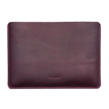 Кожаный чехол INCARNE New Gamma бордо для MacBook Air 13