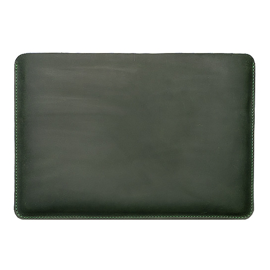 Кожаный чехол INCARNE New Gamma зелёный для MacBook Air 13" (2008-2017) - цена, характеристики, отзывы, рассрочка, фото 3