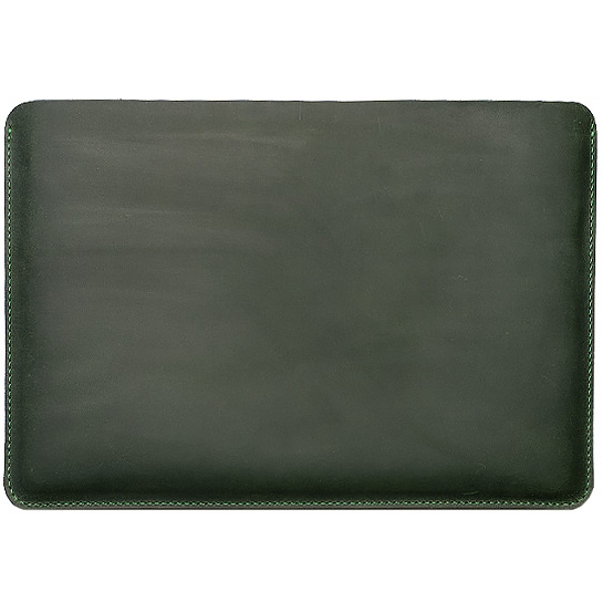 Кожаный чехол INCARNE New Gamma зелёный для MacBook Pro 16" (2019-2023) - цена, характеристики, отзывы, рассрочка, фото 3