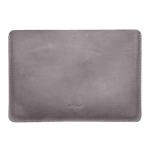 Кожаный чехол INCARNE New Gamma серый для MacBook Pro 13