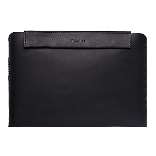 Кожаный чехол INCARNE Horizon чёрный для MacBook Air 13" (2008-2017) - цена, характеристики, отзывы, рассрочка, фото 1