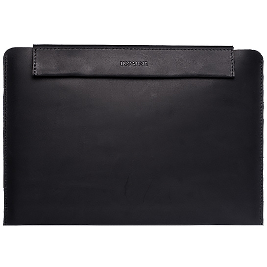 Кожаный чехол INCARNE Horizon чёрный для MacBook Pro 16" (2019-2023) - цена, характеристики, отзывы, рассрочка, фото 1