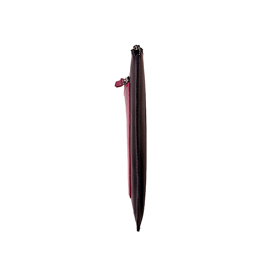Шкіряний чохол INCARNE Mocco чорний/бордо для MacBook Pro 16" (2019-2023) - ціна, характеристики, відгуки, розстрочка, фото 2