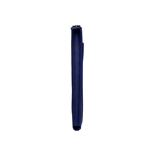 Шкіряний чохол INCARNE New Zipper синій для MacBook Pro 16" (2019-2023) - ціна, характеристики, відгуки, розстрочка, фото 2