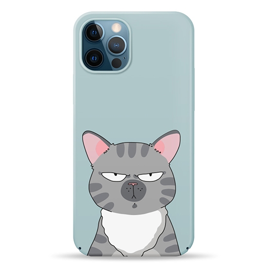 Чехол Pump Tender Touch Case for iPhone 12/12 Pro Cat Think # - цена, характеристики, отзывы, рассрочка, фото 1