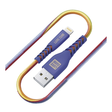 Кабель Luxe Cube Lightning to USB Cable Kevlar 1,2 m Rainbow