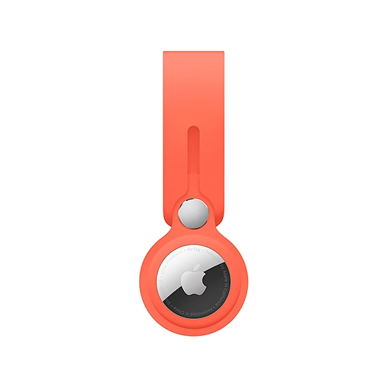 Брелок-підвіска Apple Loop Electric Orange for AirTag - ціна, характеристики, відгуки, розстрочка, фото 1