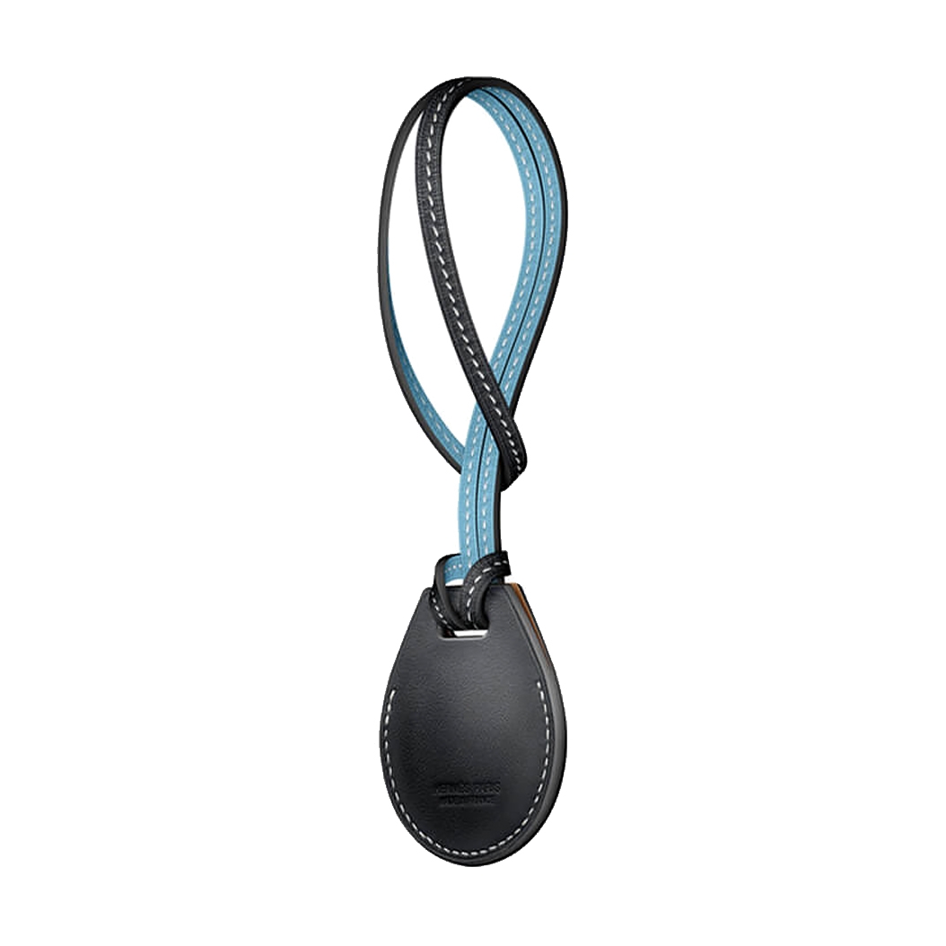 Подвеска Apple Hermes Bag Charm Bleu Indigo with AirTag - цена, характеристики, отзывы, рассрочка, фото 2