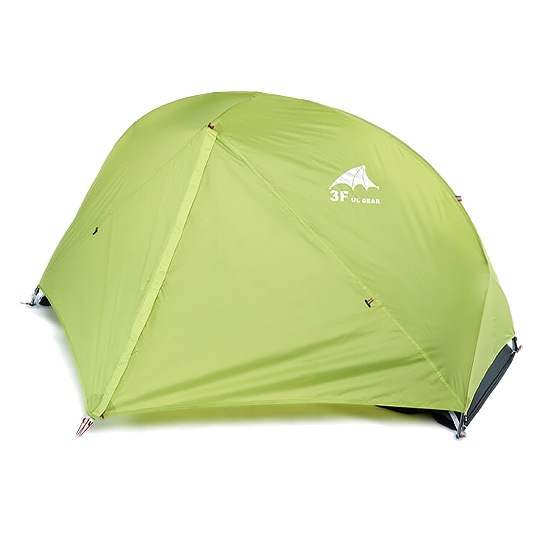 Палатка одноместная 3F Ul Gear Floating Cloud 2 15D 3 season Зелёная - цена, характеристики, отзывы, рассрочка, фото 3