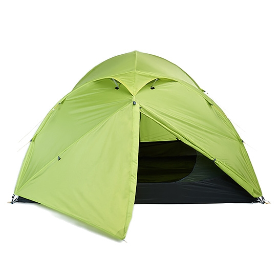 Палатка четырёхместная 3F Ul Gear QingKong 4 210T 3 season Зелёная - цена, характеристики, отзывы, рассрочка, фото 1