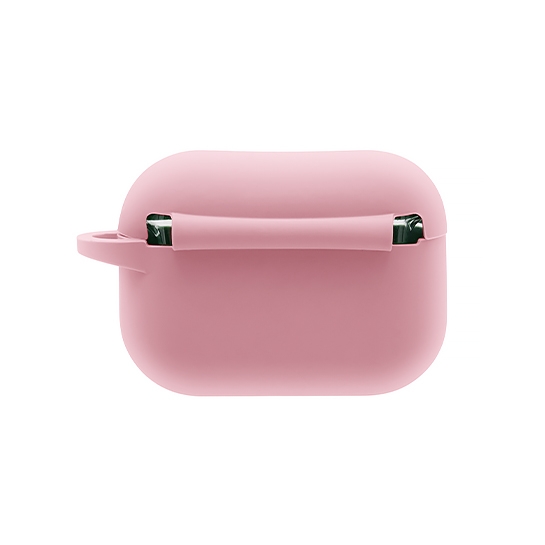 Чехол Blueo Liquid Silicone Case for Apple AirPods Pro with Carbine Light Pink - цена, характеристики, отзывы, рассрочка, фото 2