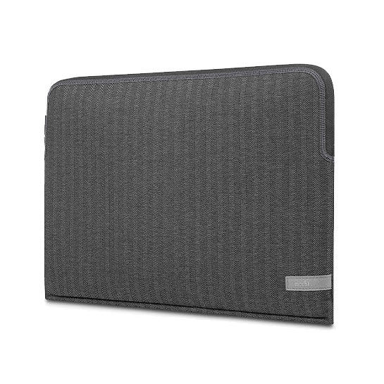Чохол Moshi Pluma Designer Laptop Sleeve for MacBook Pro 15"/16" Herringbone Gray - ціна, характеристики, відгуки, розстрочка, фото 2