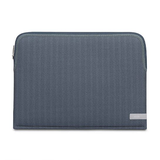 Чехол Moshi Pluma Designer Laptop Sleeve for MacBook Pro 13" with/without Touch Bar Denim Blue - цена, характеристики, отзывы, рассрочка, фото 1