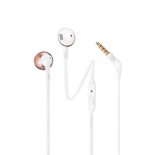 Наушники JBL In-Ear Headphone T205 Rose Gold