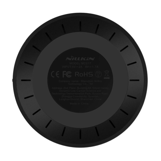 Бездротовий зарядний пристрій Nillkin Magic Disk 4 Fast Wireless Charger Black/White* - ціна, характеристики, відгуки, розстрочка, фото 2