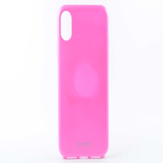 Чехол Pump Gloss Series TPU Case for iPhone X/XS Light Pink