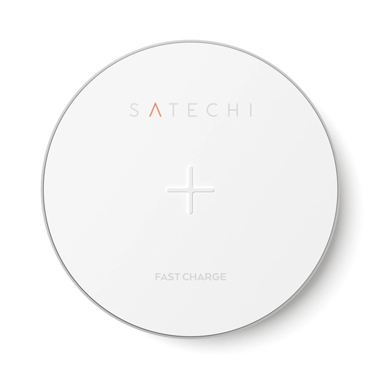 Беспроводное зарядное устройство Satechi Wireless Charging Pad Silver