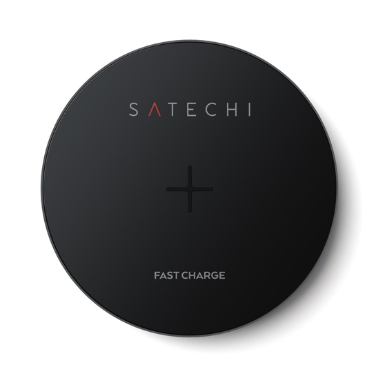 Бездротовий зарядний пристрій Satechi Wireless Charging Pad Space Grey