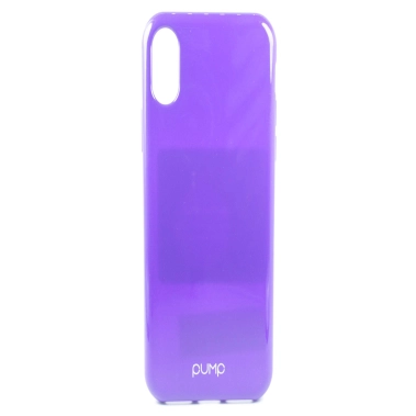 Чохол Pump Gloss Series TPU Case for iPhone X/XS Purple - цена, характеристики, отзывы, рассрочка, фото 1