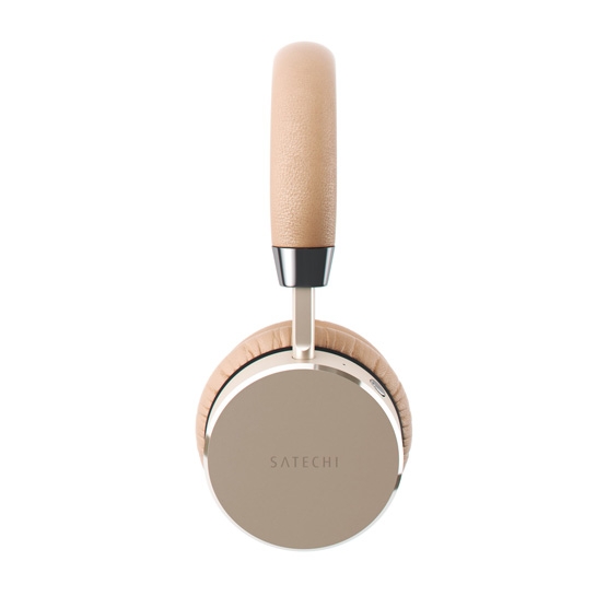 Навушники Satechi Aluminum Wireless Headphones Gold - ціна, характеристики, відгуки, розстрочка, фото 2