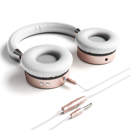 Навушники Satechi Aluminum Wireless Headphones Rose Gold - ціна, характеристики, відгуки, розстрочка, фото 4