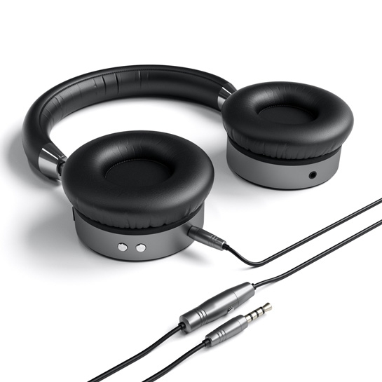 Навушники Satechi Aluminum Wireless Headphones Space Gray - ціна, характеристики, відгуки, розстрочка, фото 4