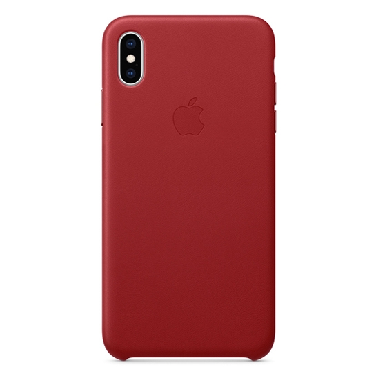 Чохол Apple Leather Case for iPhone XS (PRODUCT)RED - ціна, характеристики, відгуки, розстрочка, фото 1