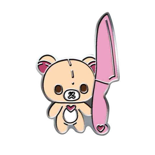Значок Pico Bear with Knife - ціна, характеристики, відгуки, розстрочка, фото 1