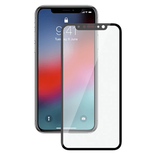 Стекло Baseus Silk-Screen All-Screen Protection Tempered Glass for iPhone 11 Pro Max/XS Max Black