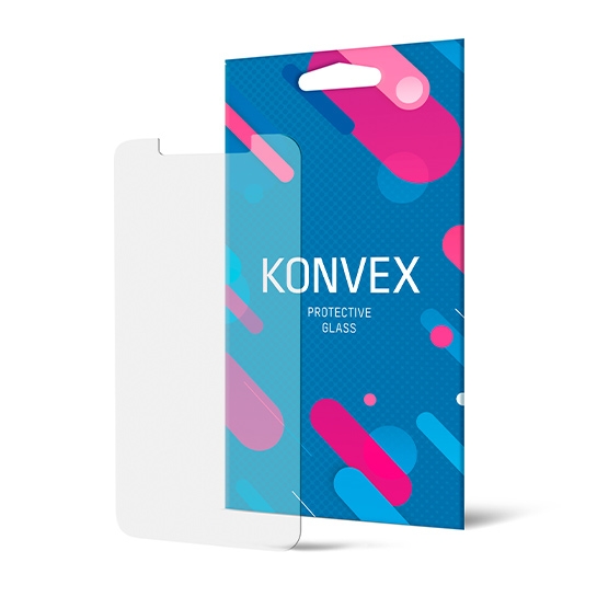 Скло Konvex Protective Glass 0.26mm for iPhone 11 Pro Max/XS Max Front - ціна, характеристики, відгуки, розстрочка, фото 1
