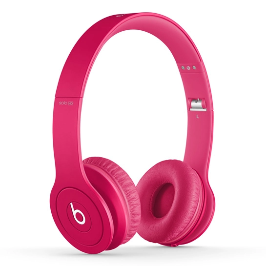 Наушники Beats By Dre Solo HD Matte Pink*