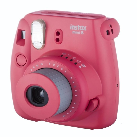 Камера миттєвого друку FUJIFILM Instax Mini 8 Raspberry - ціна, характеристики, відгуки, розстрочка, фото 2