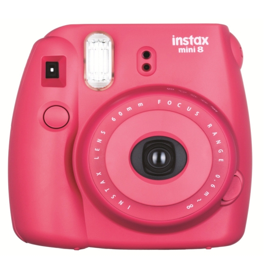 Камера миттєвого друку FUJIFILM Instax Mini 8 Raspberry - ціна, характеристики, відгуки, розстрочка, фото 3